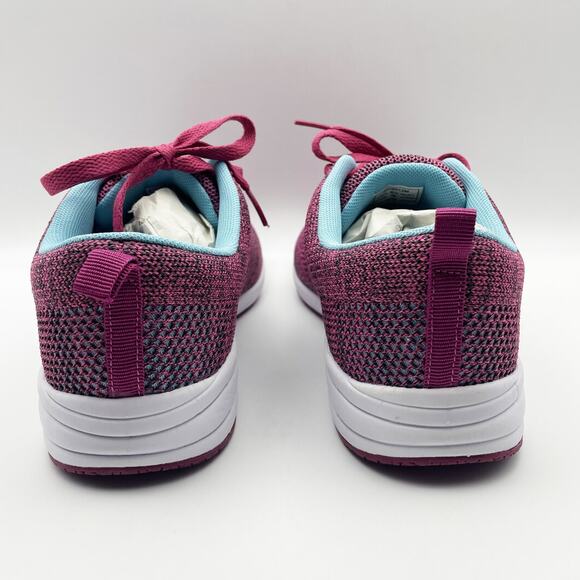 Propet Womens Washable Walker Evolution Sneaker US 8.5 Wide EU 39 Blue Pink NIB - Picture 9 of 12